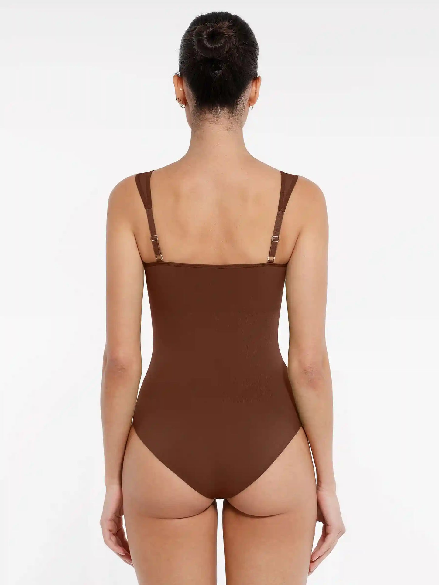 Support Diamond Neck Seamless Shaping Bodysuit