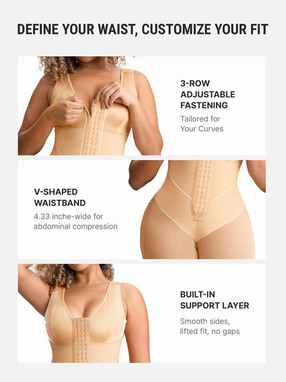V-Band Waist Snatching Contour Bodysuit