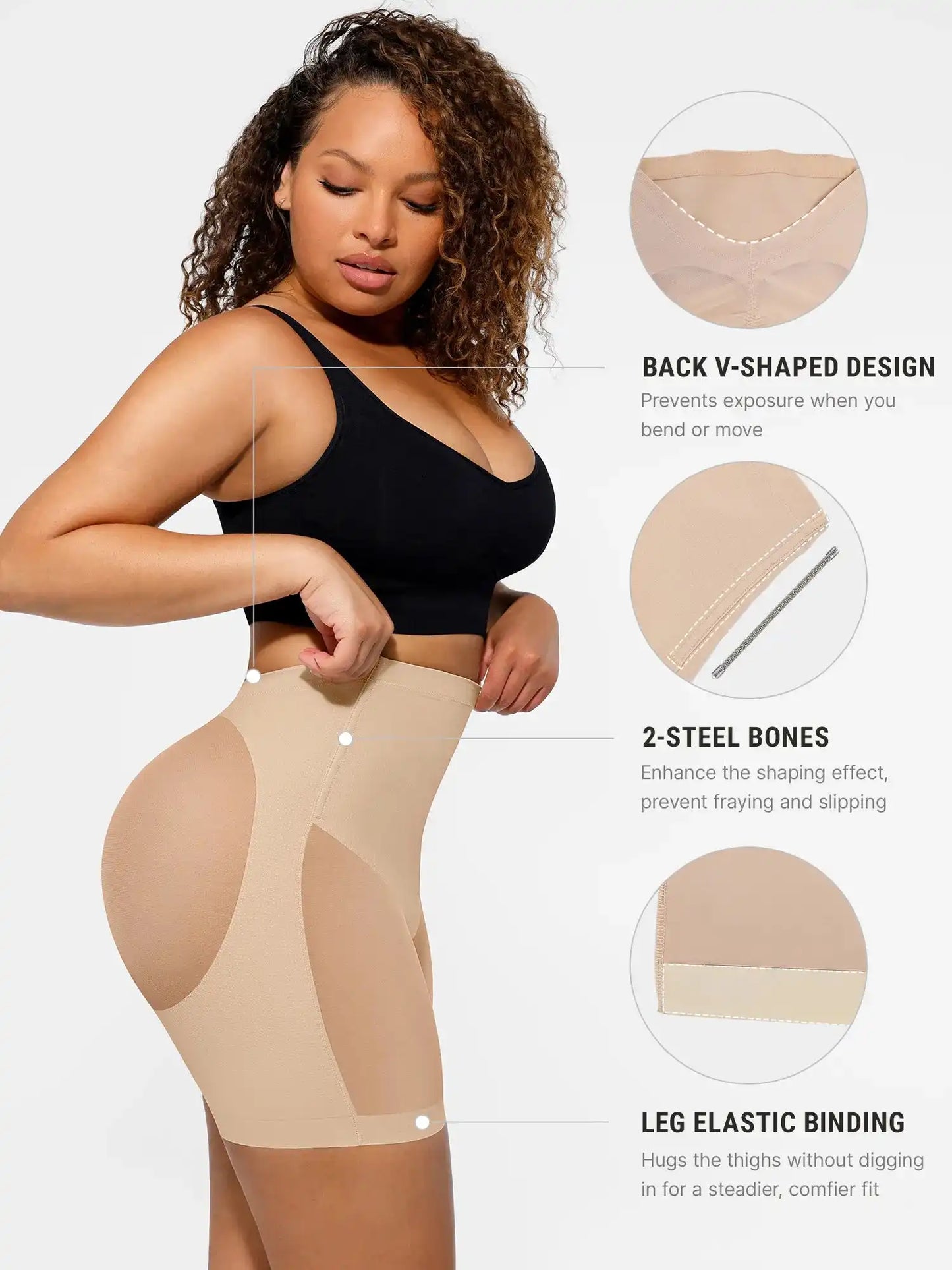Tummy Control Shaping Shorts