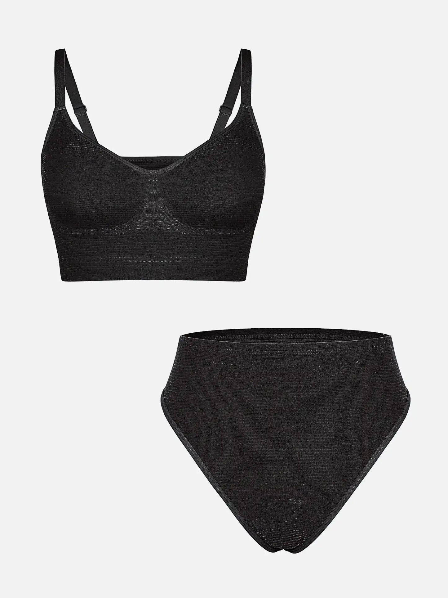 Invisible Shimmer Wireless Comfort Bra & Panty
