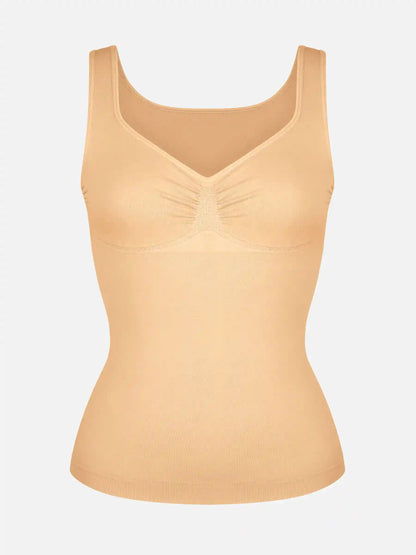 Seamless Everyday Tummy Control Wide Strap Tank Top