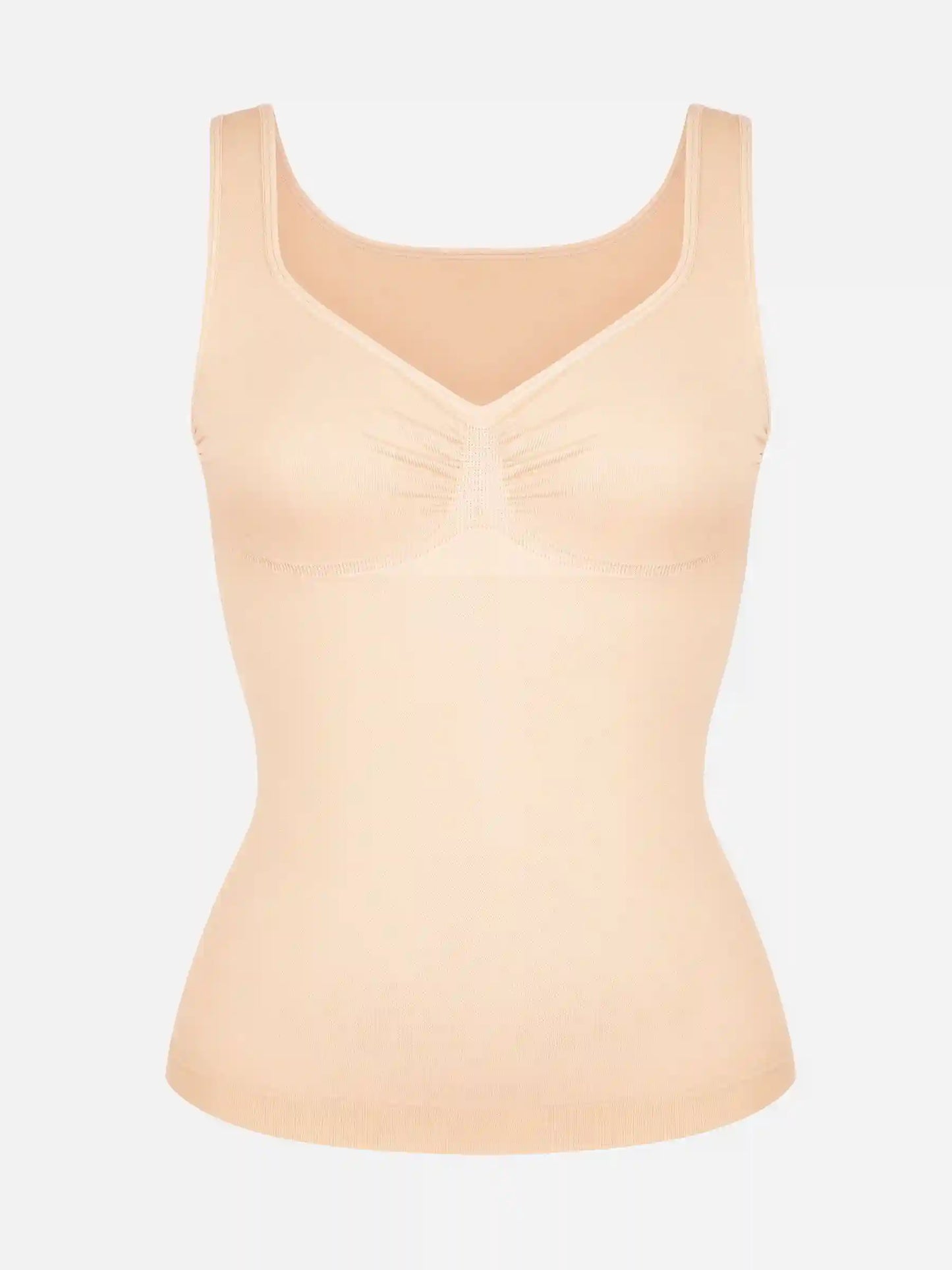 Seamless Everyday Tummy Control Wide Strap Tank Top