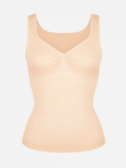 Seamless Everyday Tummy Control Wide Strap Tank Top