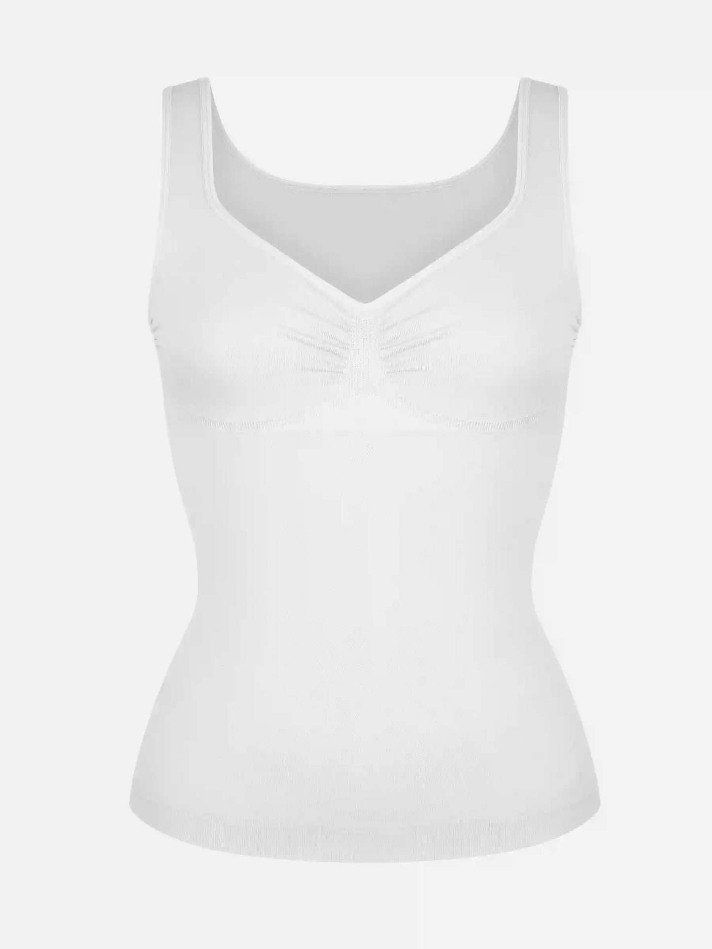 Seamless Everyday Tummy Control Wide Strap Tank Top