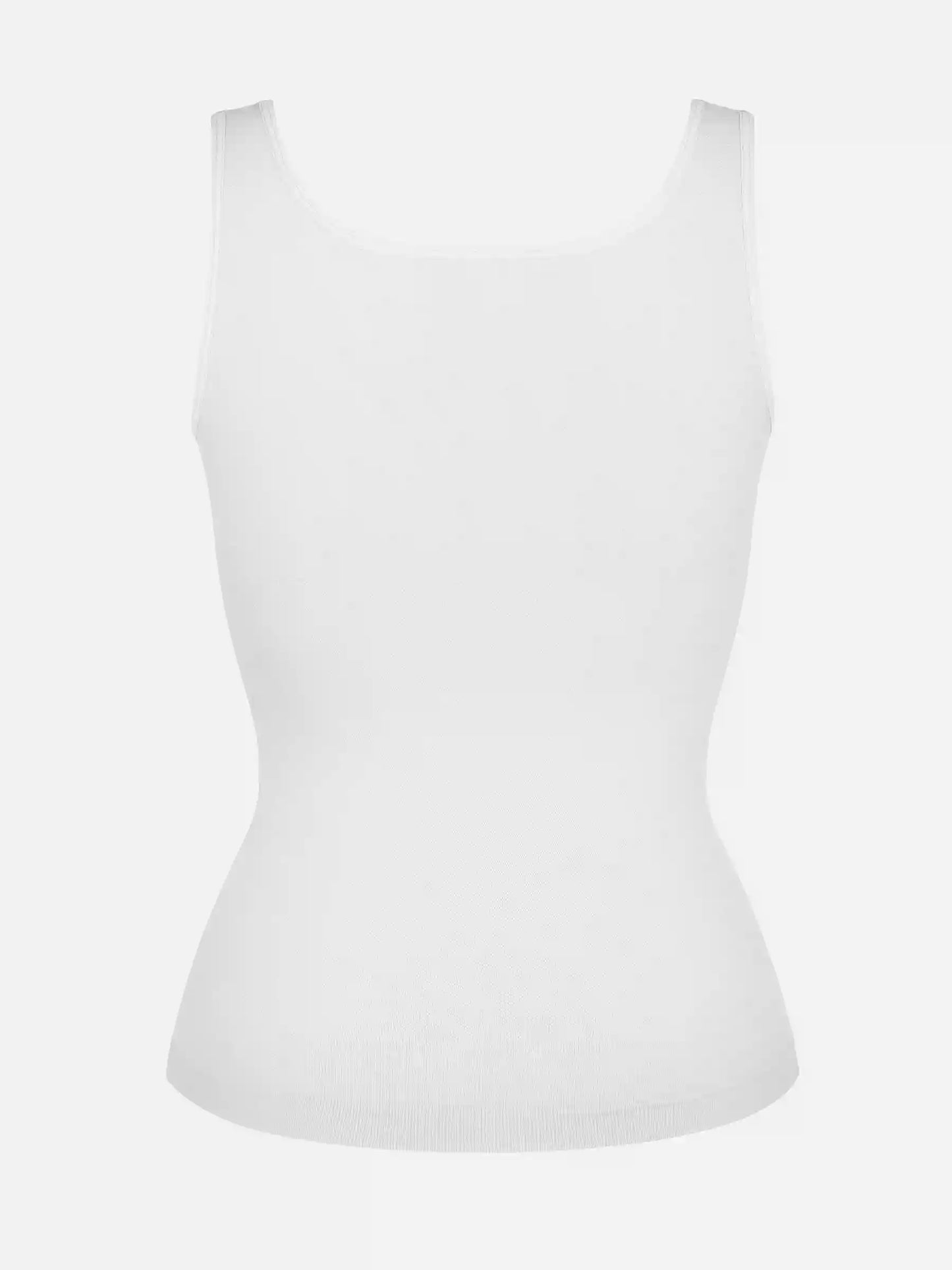 Seamless Everyday Tummy Control Wide Strap Tank Top
