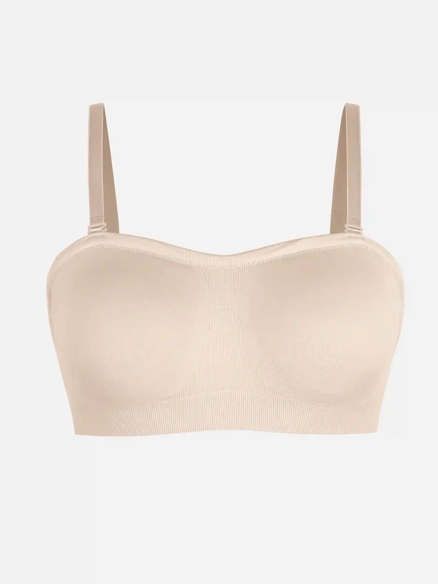 Seamless Anti-Slip Bandeau Bra