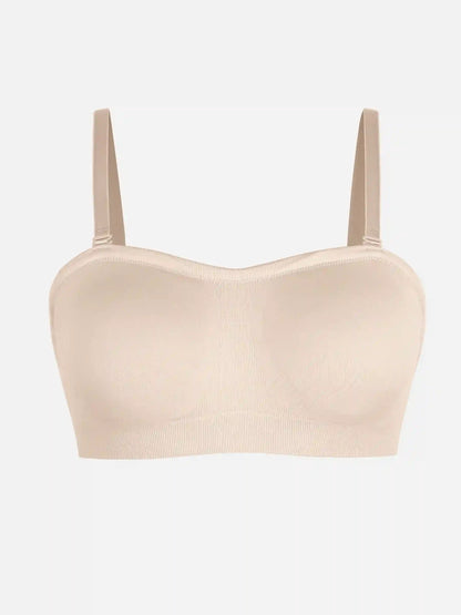 Seamless Anti-Slip Bandeau Bra