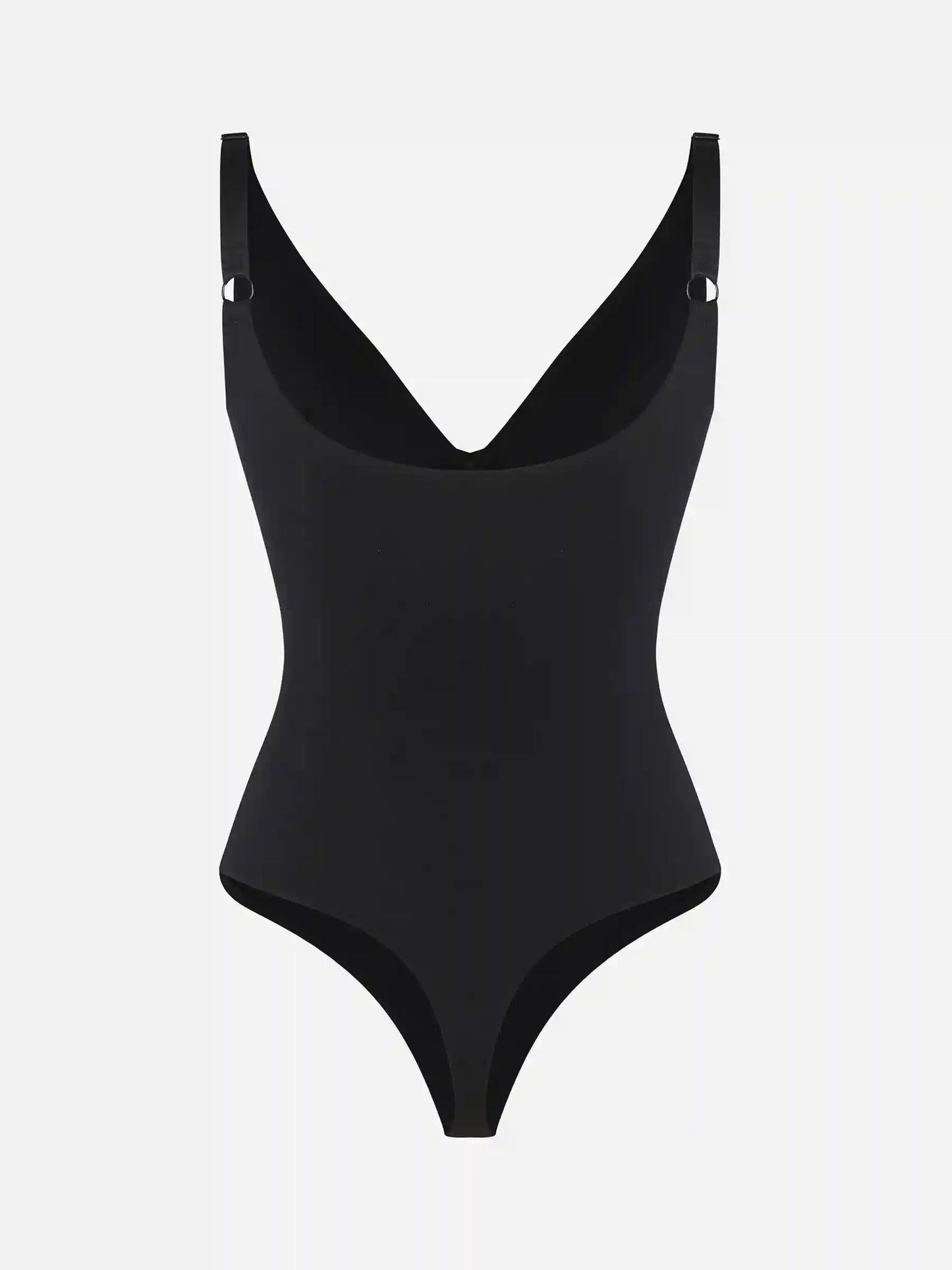V-Neck Tummy Control Sculpt Bodysuit
