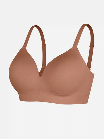 Wireless Push-Up Seamless Full Coverage Bra Bundle