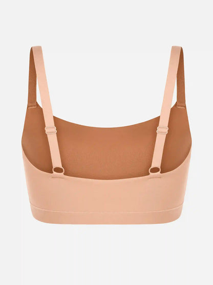 Wireless Invisible Square Neck Everyday Bra