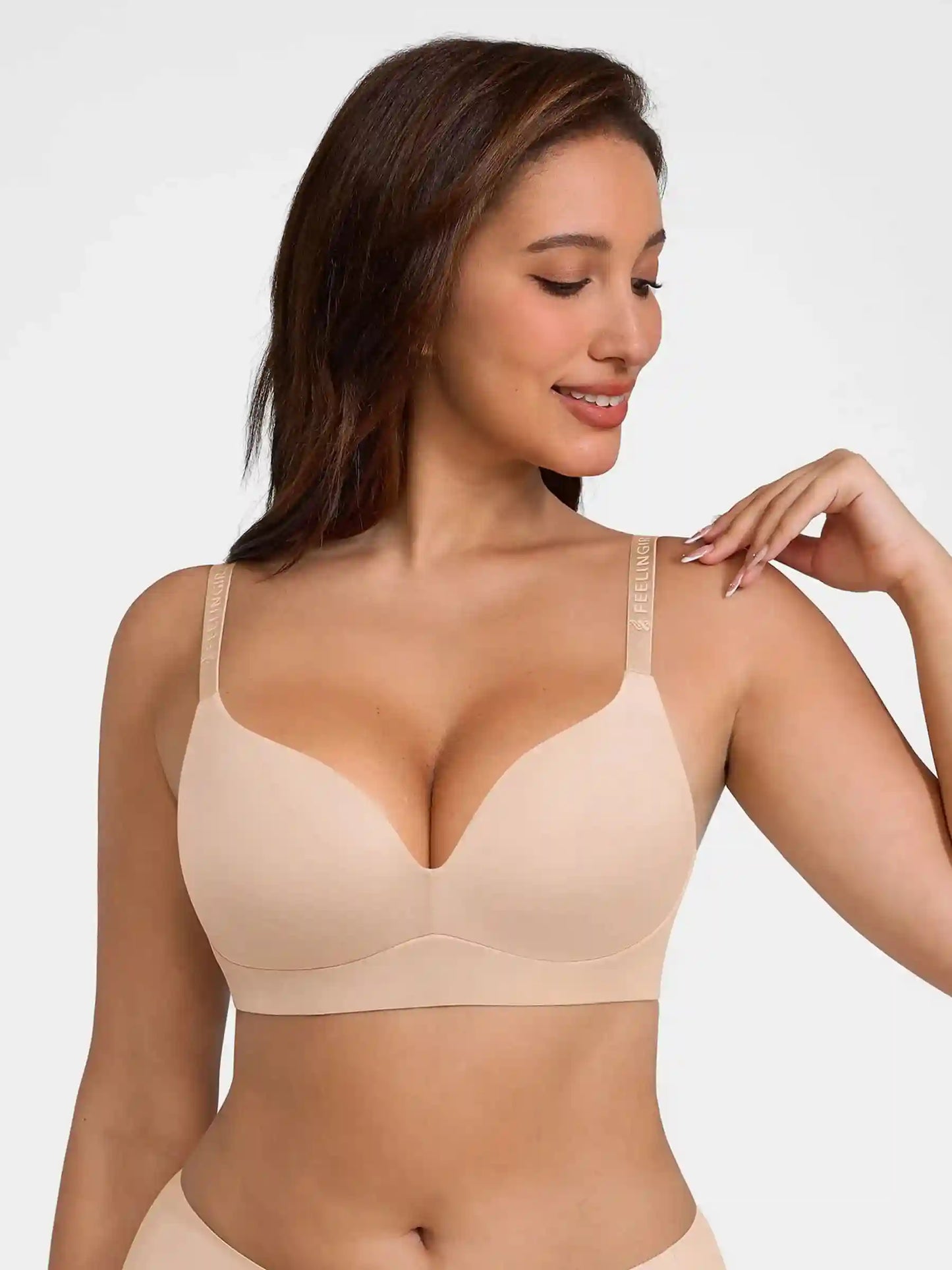 Push Up Soft Wireless Everyday Bra