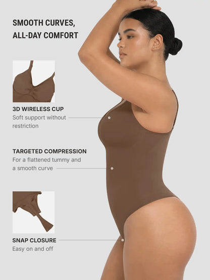 Tummy Control Seamless Bodysuit
