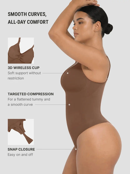 Tummy Control Seamless Bodysuit