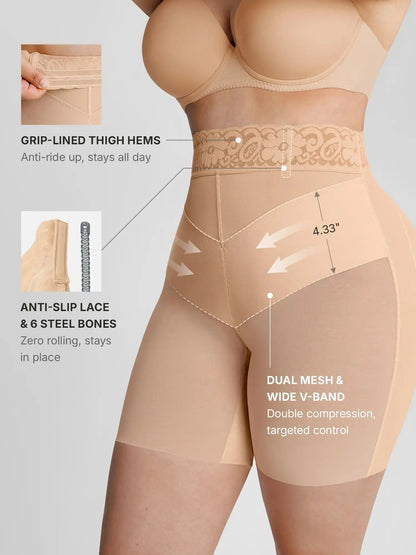 Butt Lift Ultra-Stretch V-Band Shaper Short