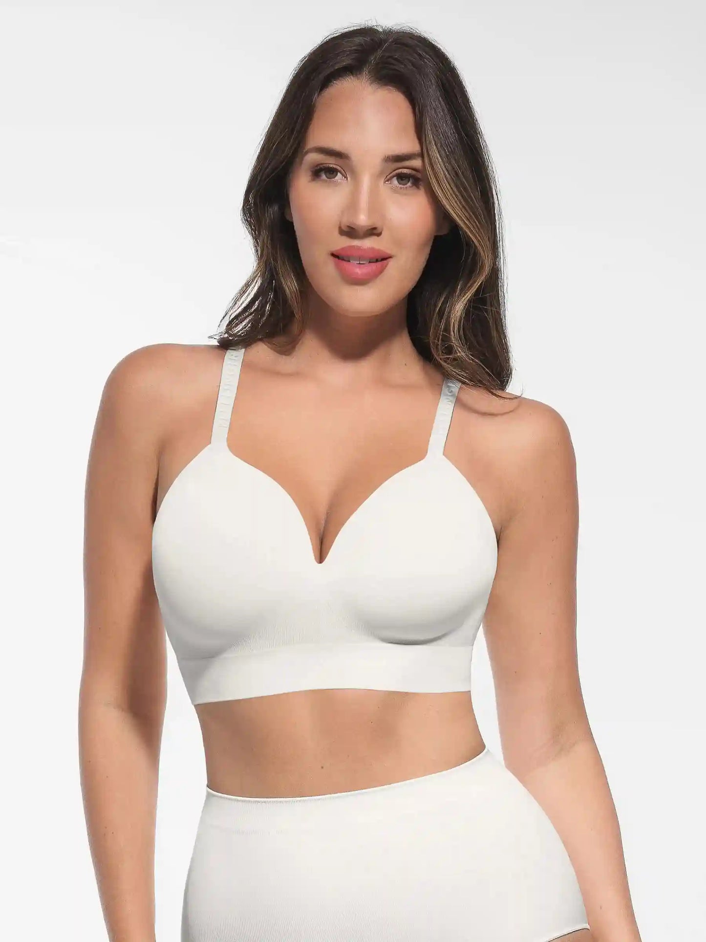 Wireless Push-Up  Adjustable Full Coverage Bra