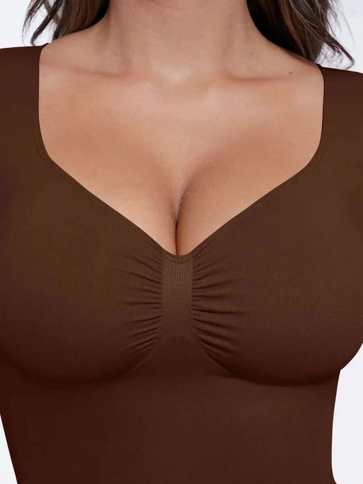 Seamless Long-Sleeve Everyday Shaper Top