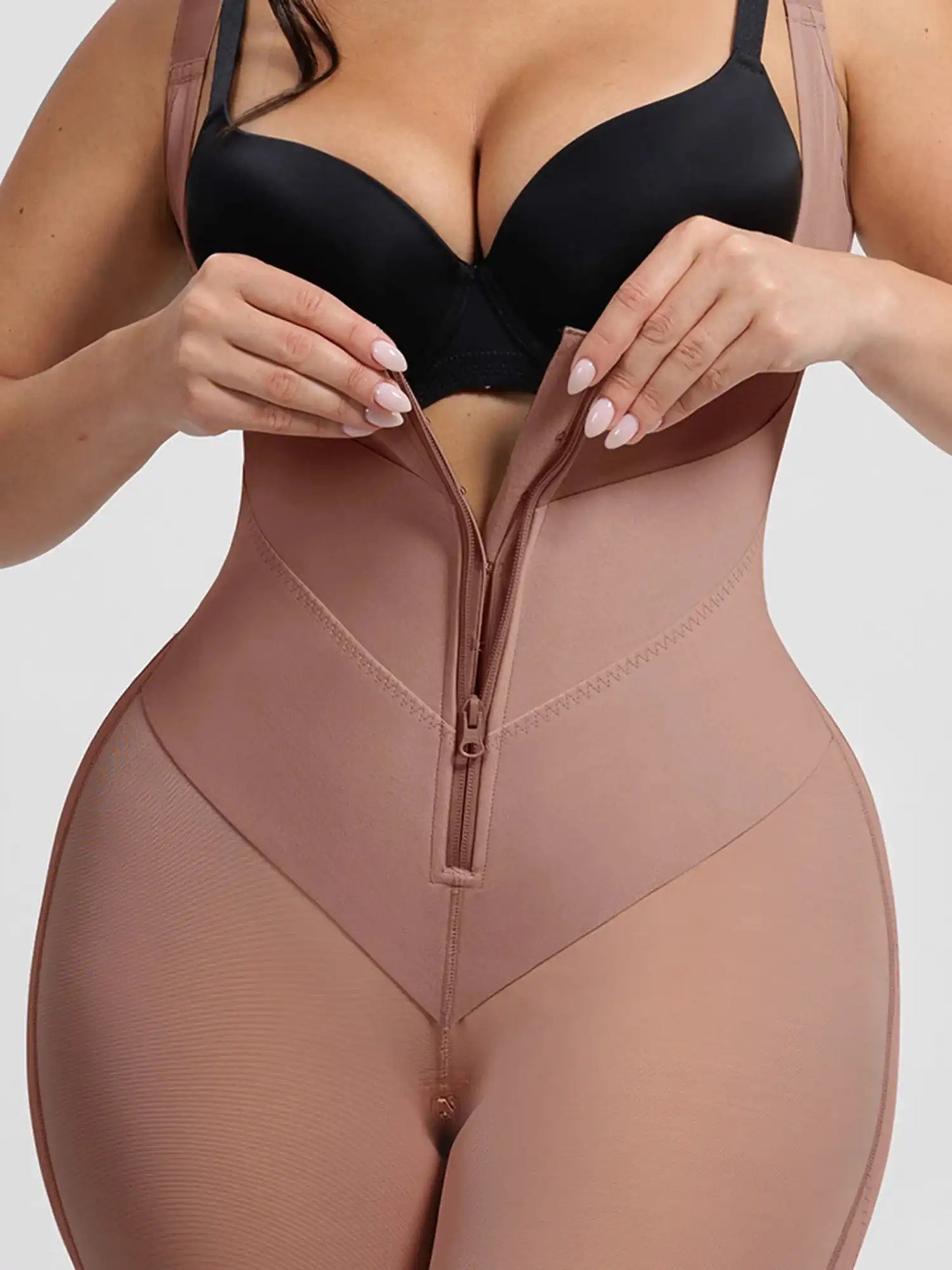 Double V Wide Waistband Shaping Faja