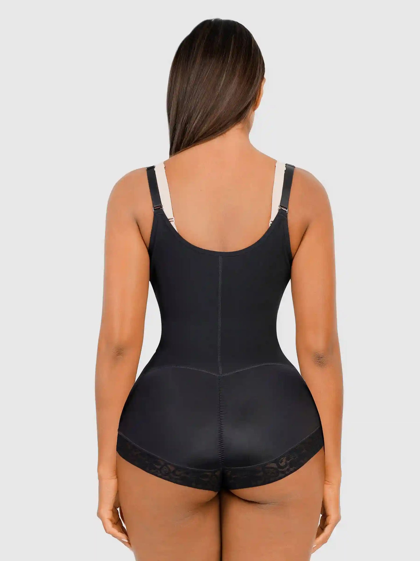 U-Plunge Adjustable Front Zipper Shapewear