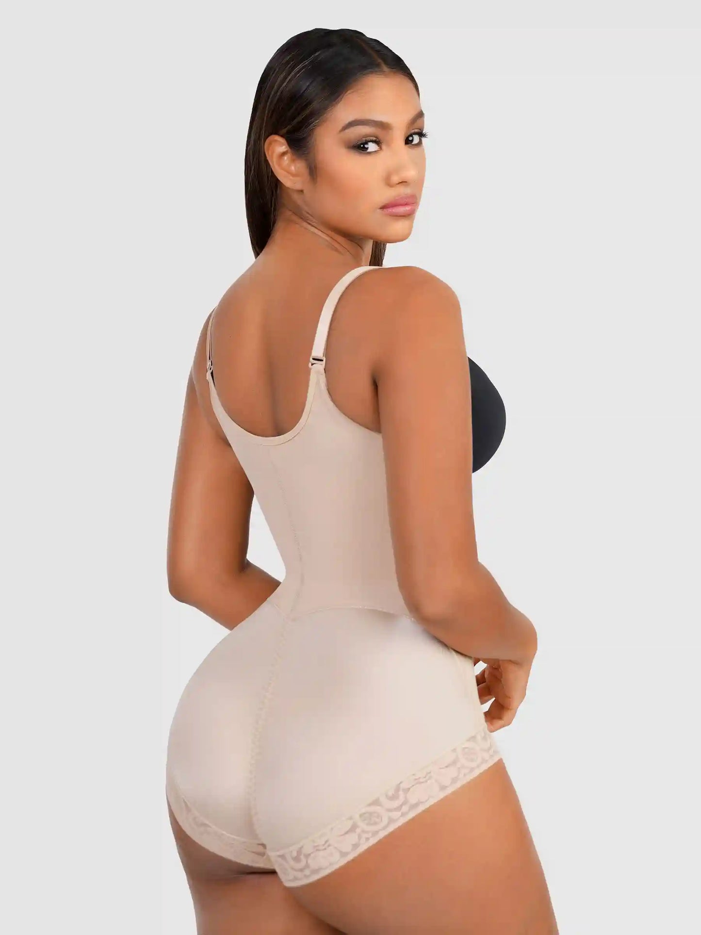 U-Plunge Adjustable Front Zipper Shapewear