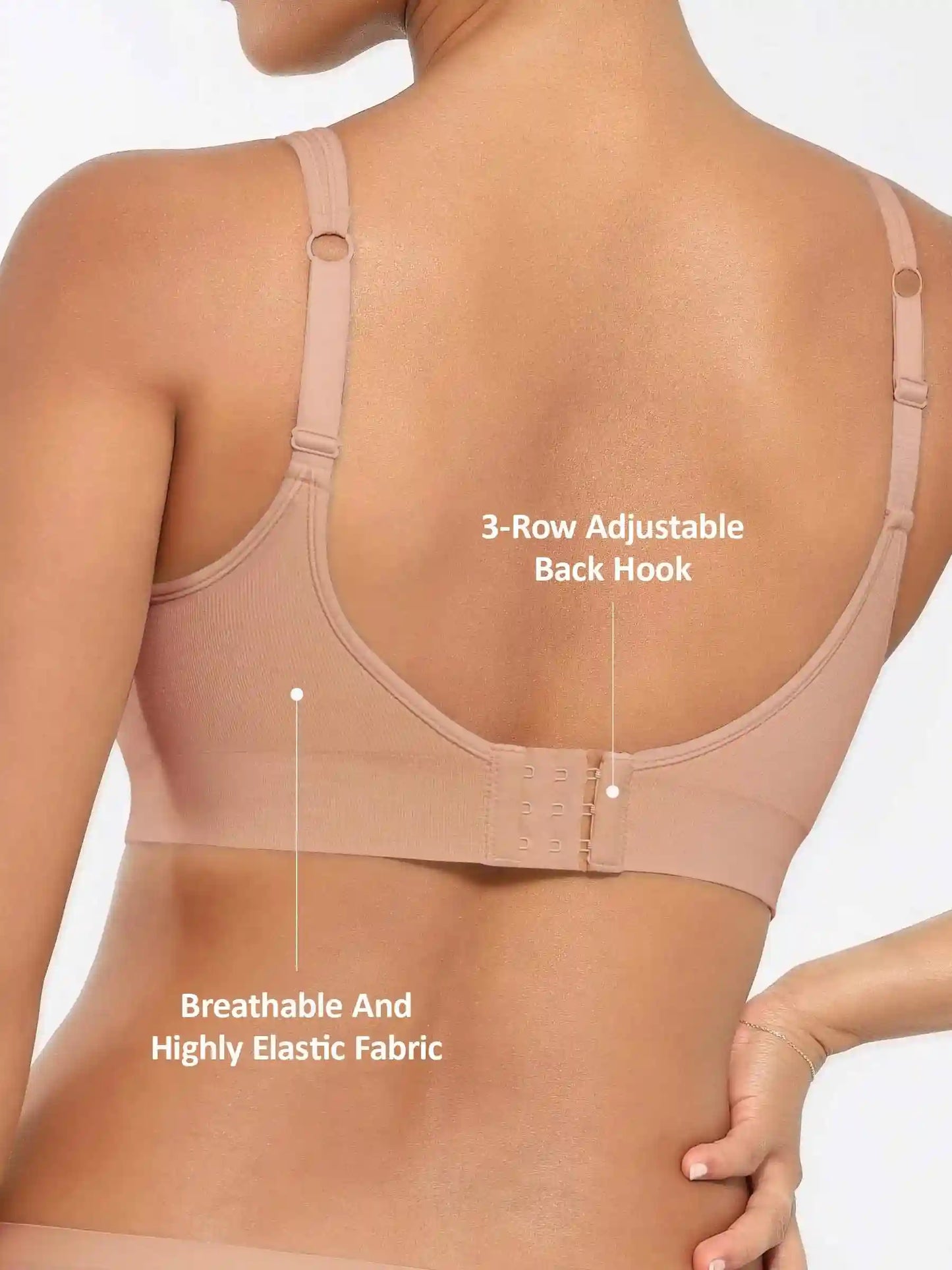 Built-In Cup Full Coverage Wireless Bra