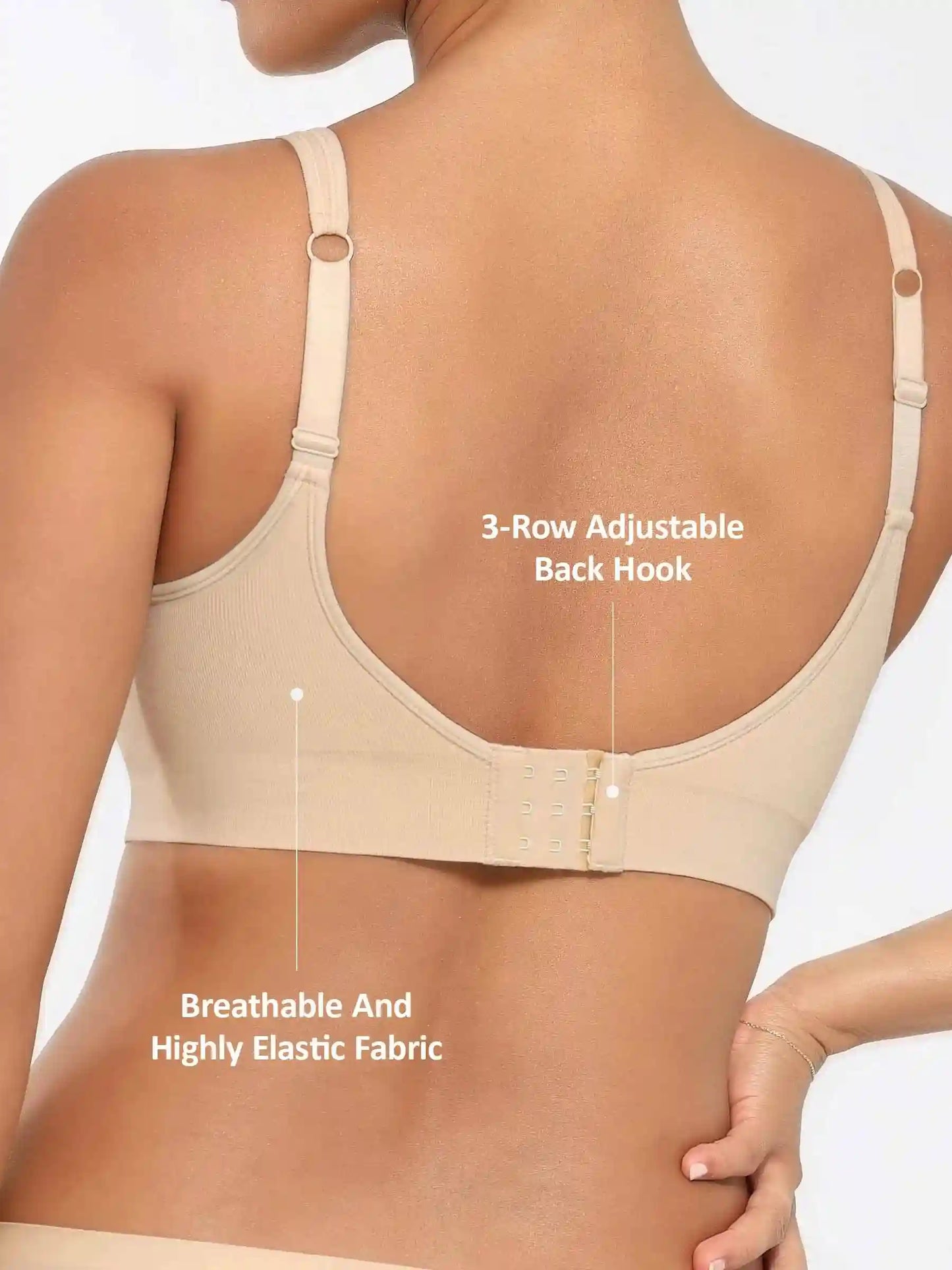 Built-In Cup Full Coverage Wireless Bra