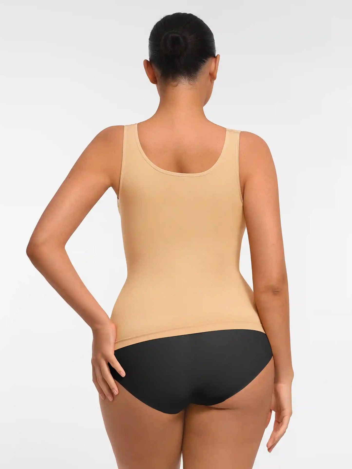 Seamless Everyday Tummy Control Wide Strap Tank Top