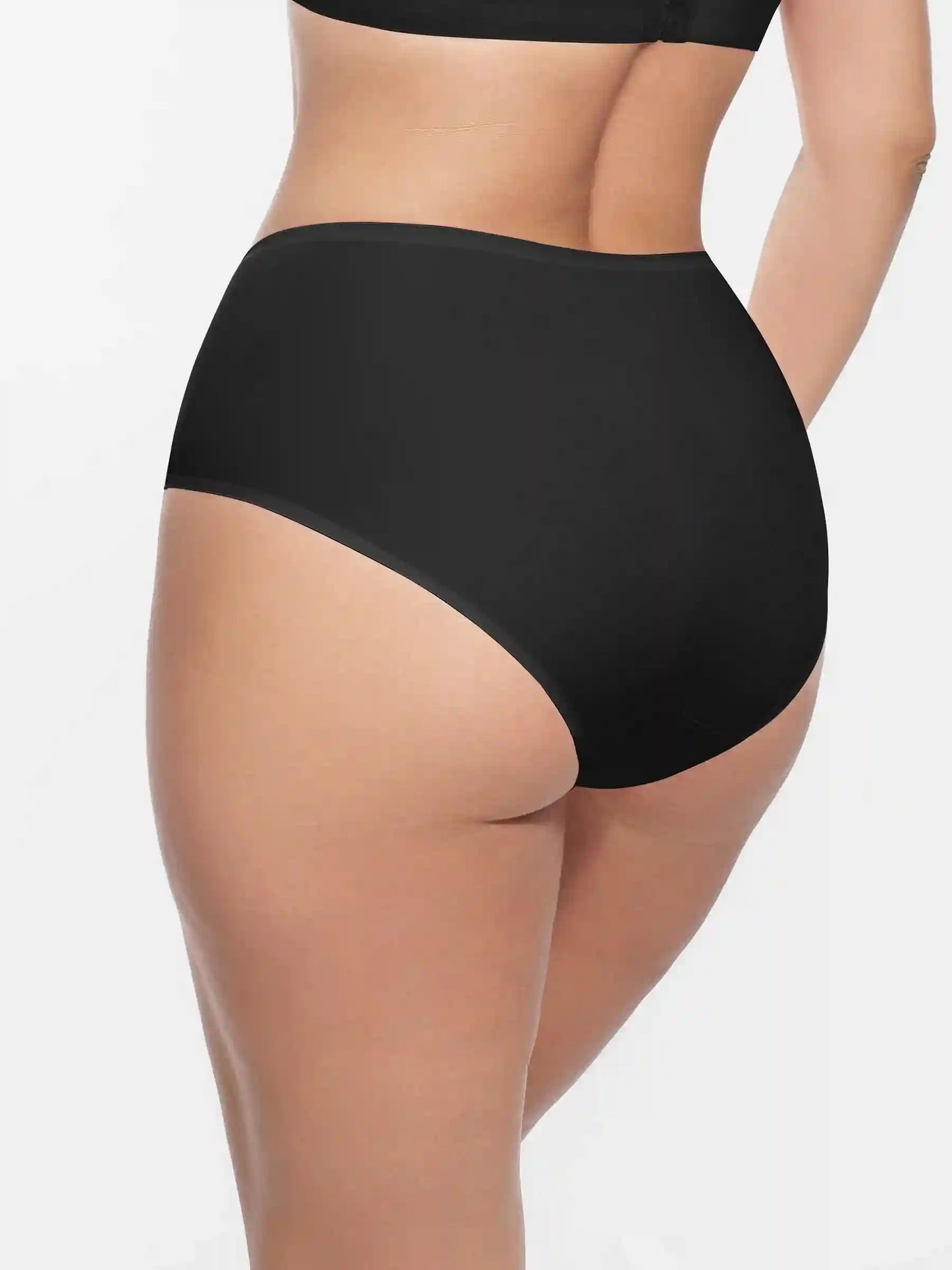 Cloud-Like Mid-Waist Brief Panties