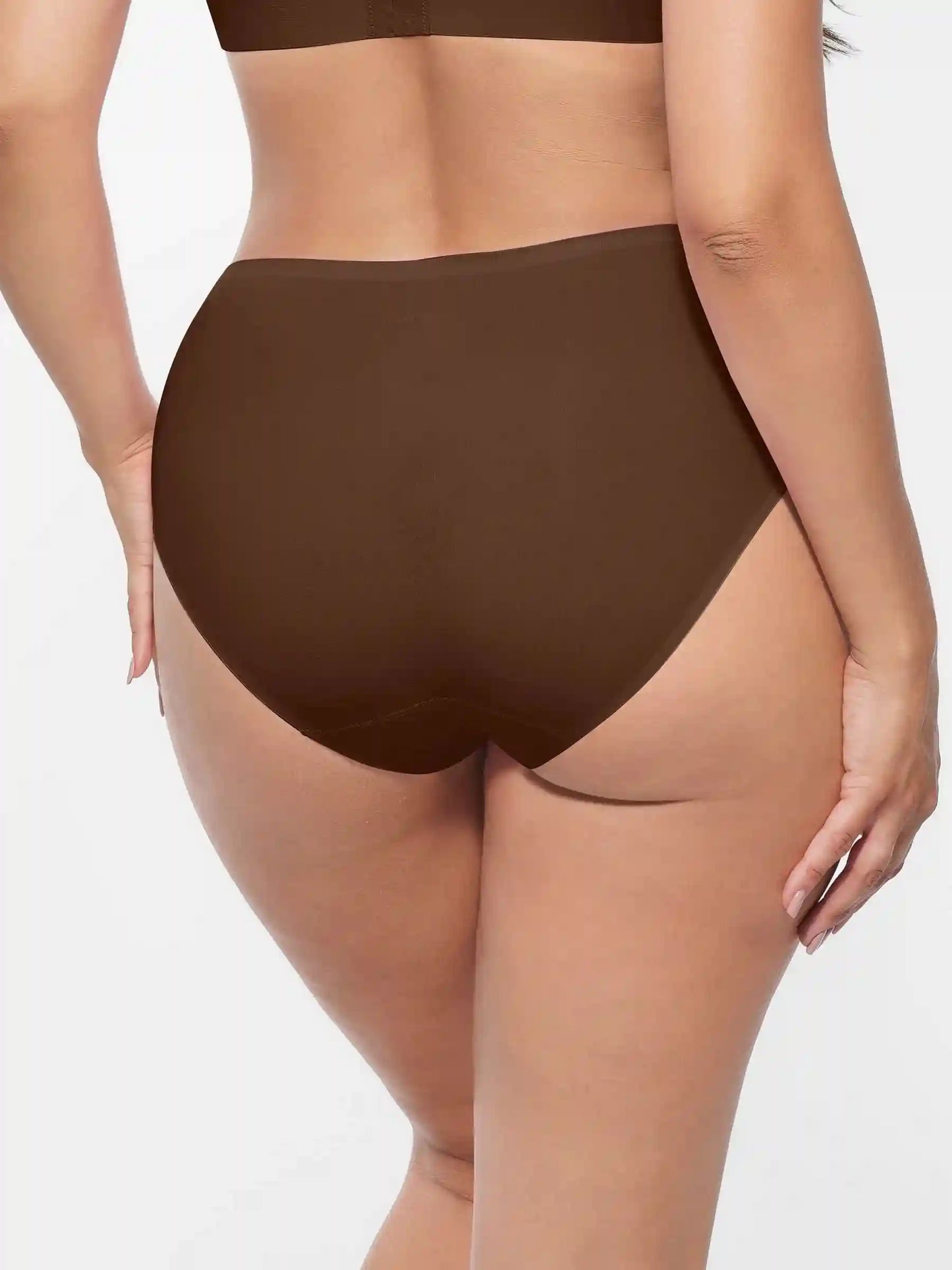 Cloud-Like Mid-Waist Brief Panties