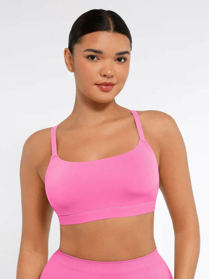 Wireless Invisible Square Neck Everyday Bra