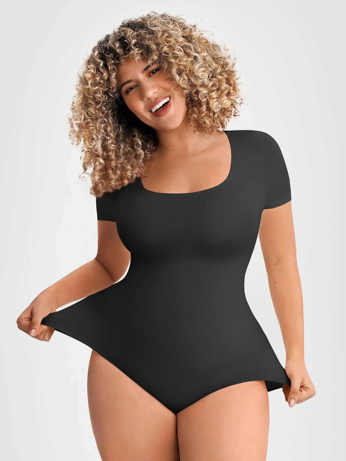 Scoop Neck Buttery Seamless Everyday Bodysuit