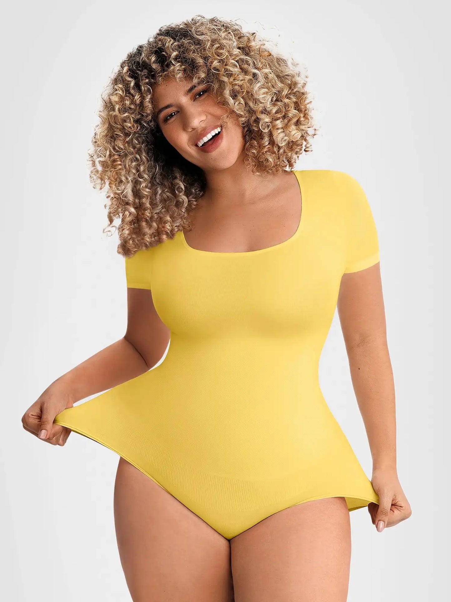 Scoop Neck Buttery Seamless Everyday Bodysuit