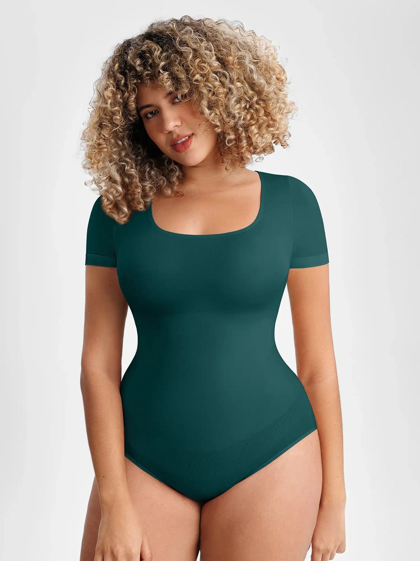 Scoop Neck Buttery Seamless Everyday Bodysuit