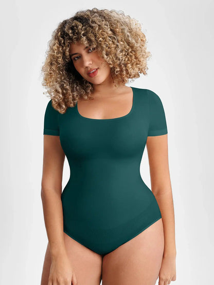 Scoop Neck Buttery Seamless Everyday Bodysuit