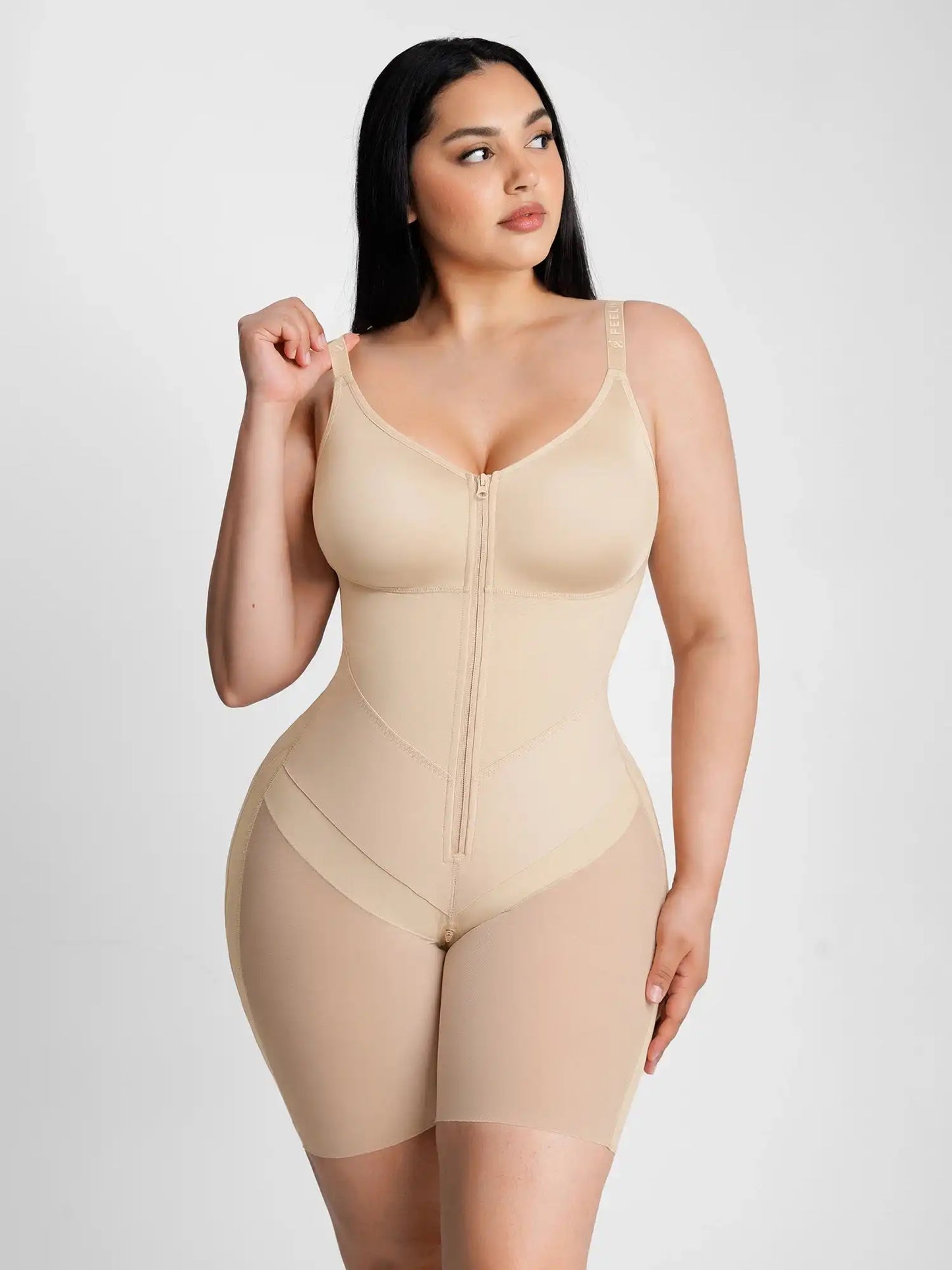 Full-Coverage Tummy Control Shaper Faja