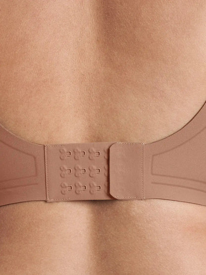 Jelly-Support Plunge Wireless Seamless Bra