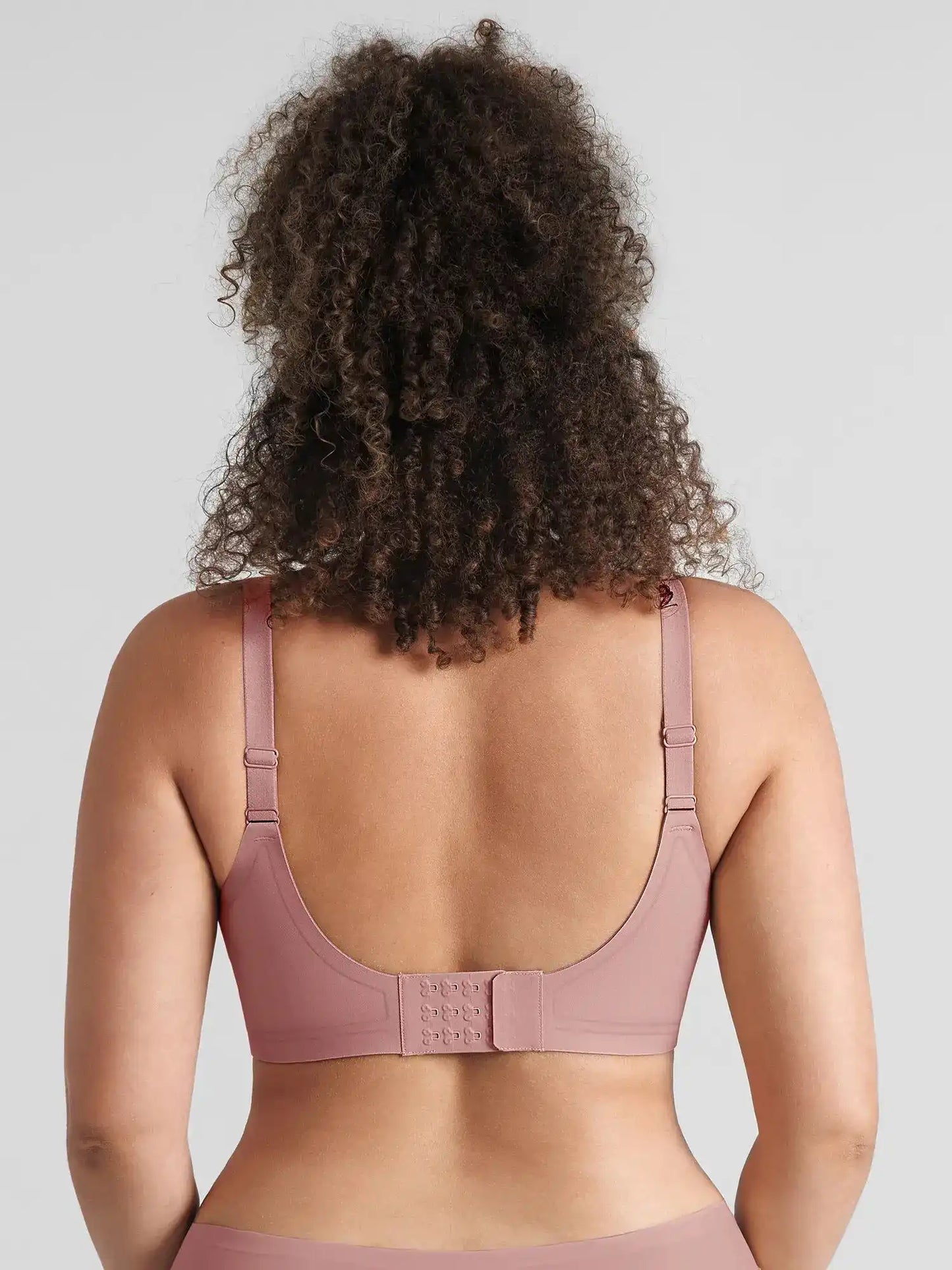 Jelly-Support Plunge Wireless Seamless Bra