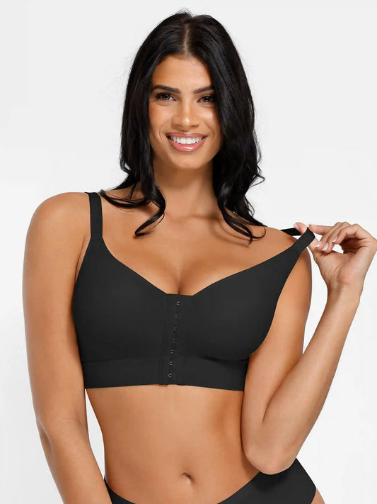 Front-Closure Support Soft Bra