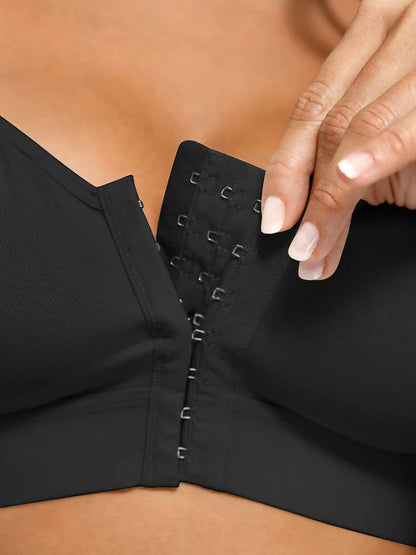 Front-Closure Support Soft Bra