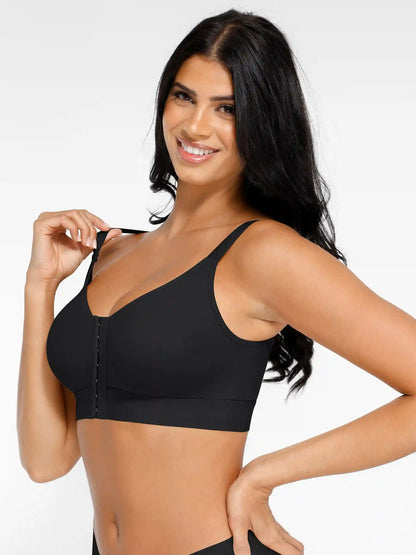 Front-Closure Support Soft Bra
