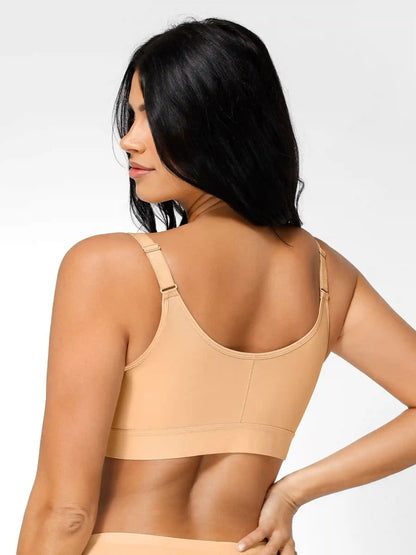 Front-Closure Support Soft Bra
