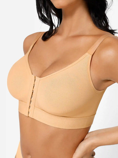 Front-Closure Support Soft Bra
