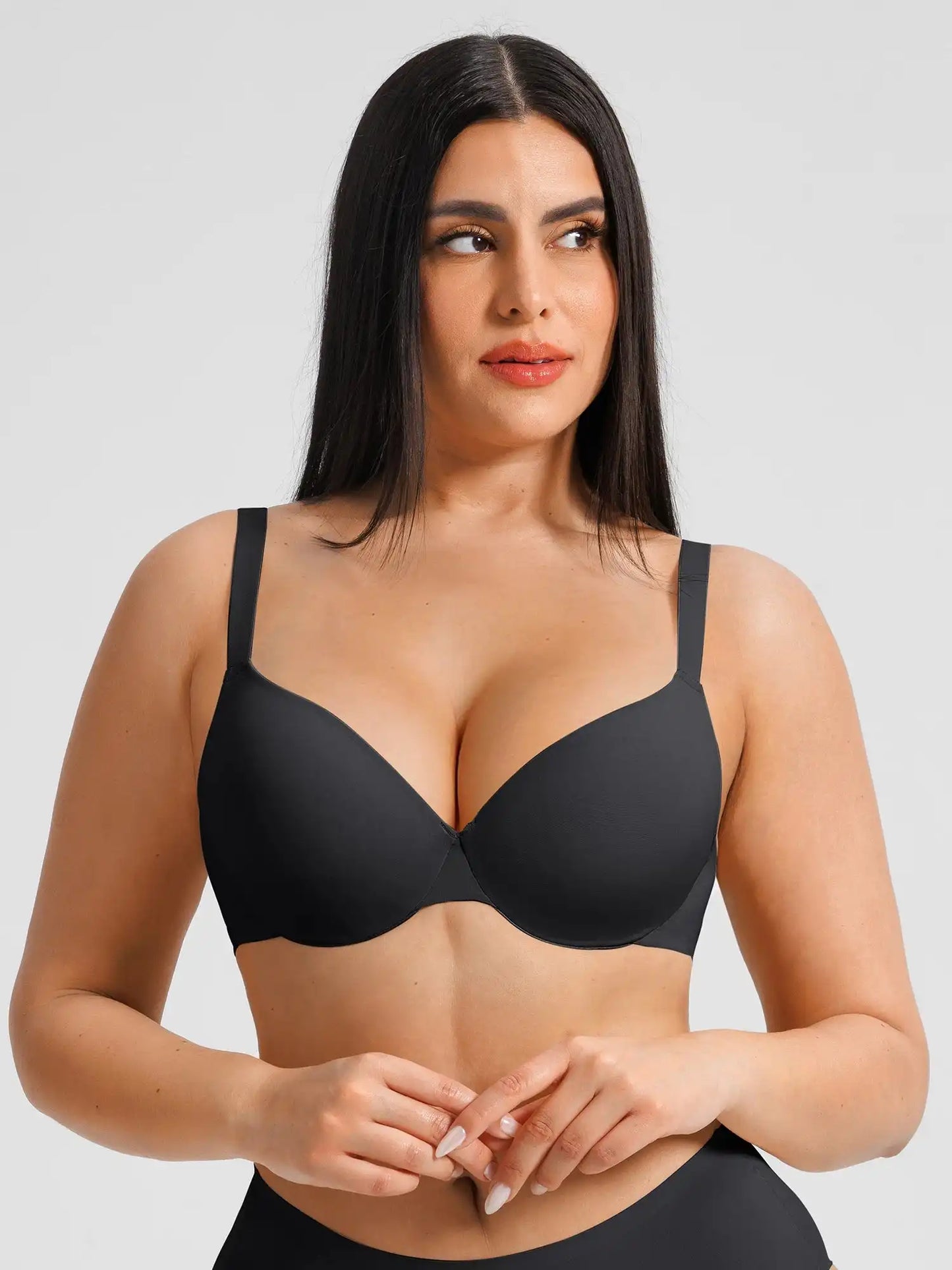 Push Up Lightly Lined Demi Bra