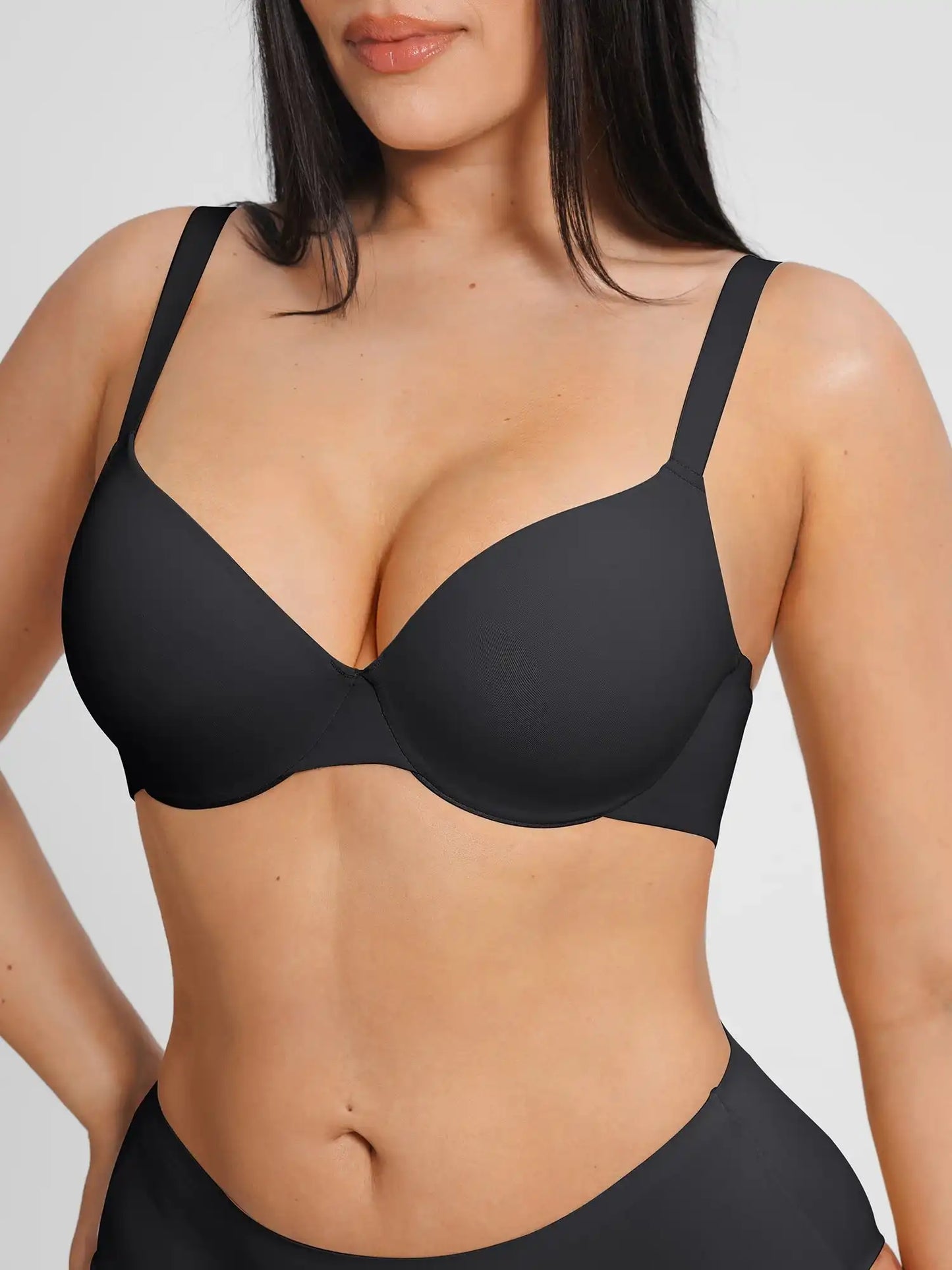 Push Up Lightly Lined Demi Bra