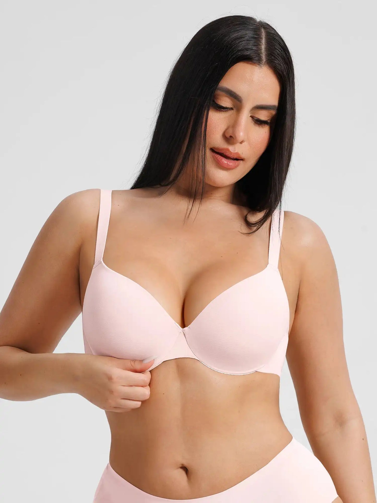 Push Up Lightly Lined Demi Bra