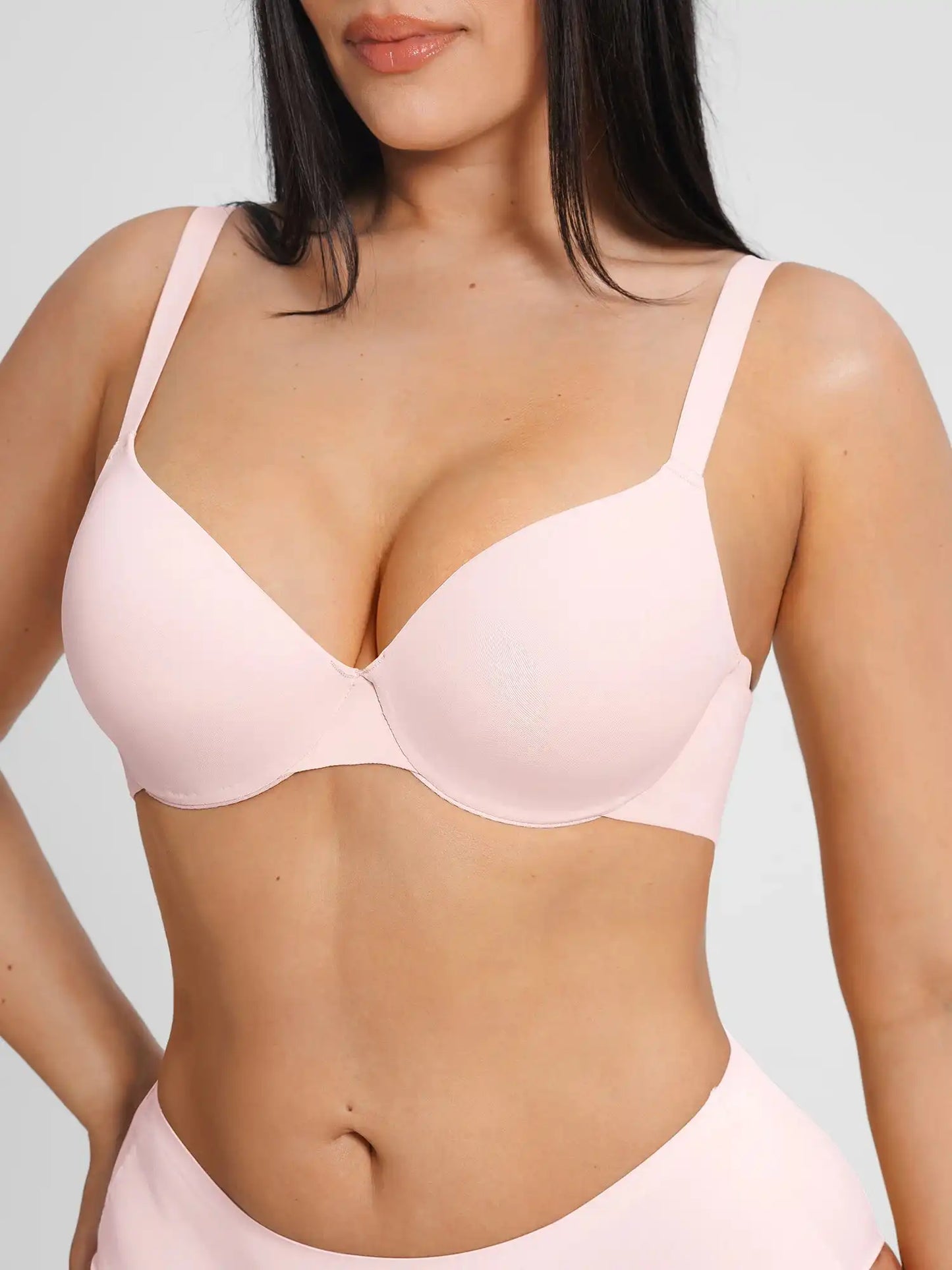 Push Up Lightly Lined Demi Bra