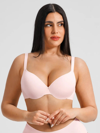 Push Up Lightly Lined Demi Bra