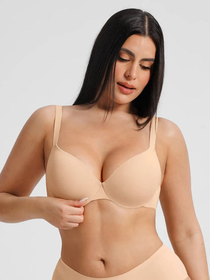 Push Up Lightly Lined Demi Bra