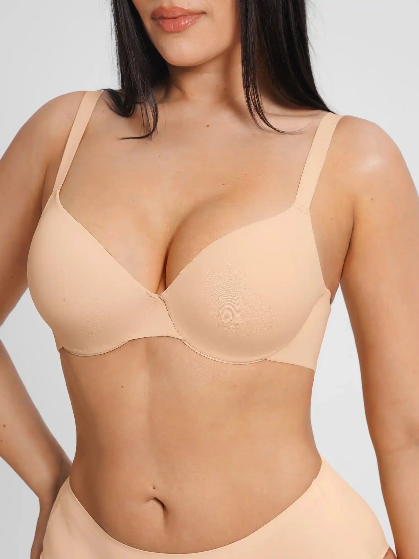 Push Up Lightly Lined Demi Bra