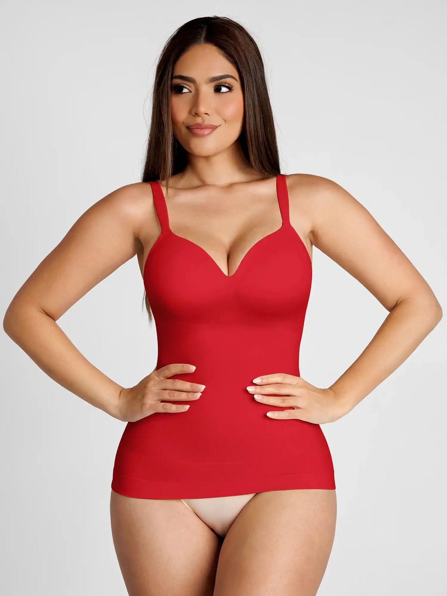 Seamless Built-In Bra Cami Top
