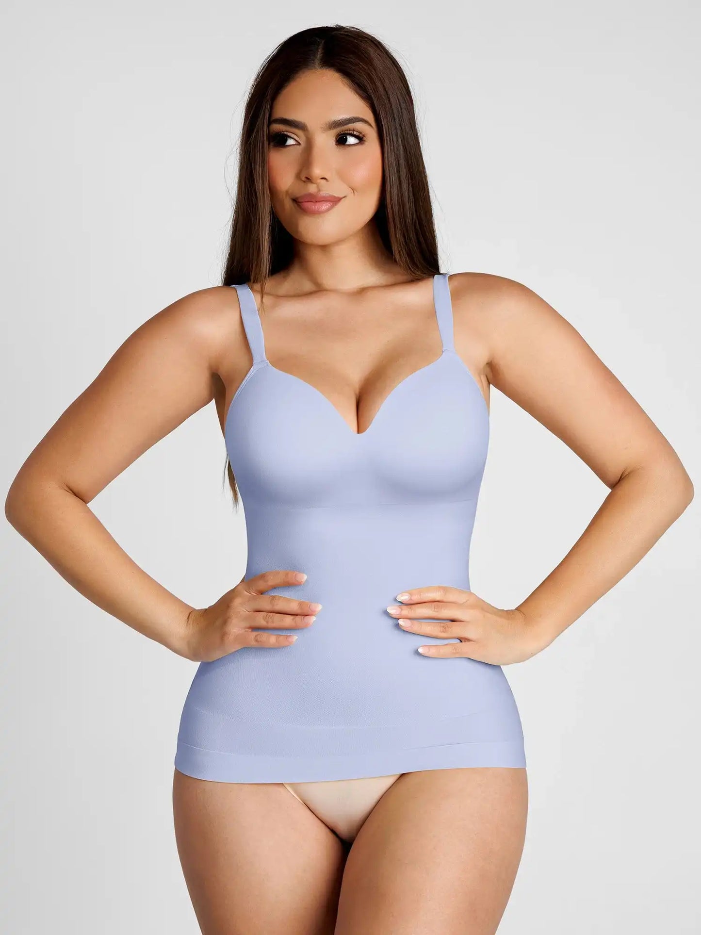 Seamless Built-In Bra Cami Top